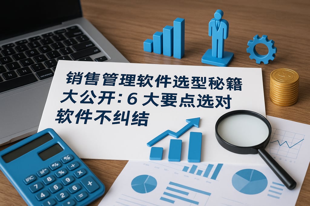 销售管理软件选型秘籍大公开：6 大要点选对软件不纠结